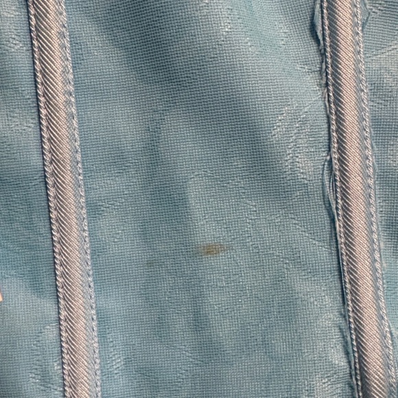 Frederick's of Hollywood Sky Blue Lace Corset - Picture 7 of 10